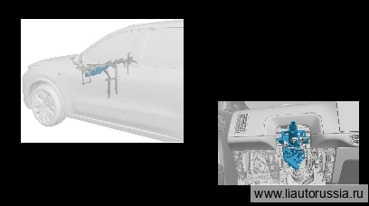 Рулевая колонка с электроприводом регулировки в сборе