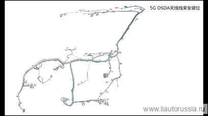 Жгут проводов антенны 5G DSDA