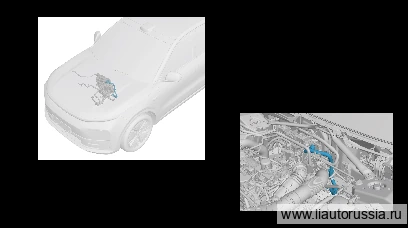 Отводящий водяной шланг PTC