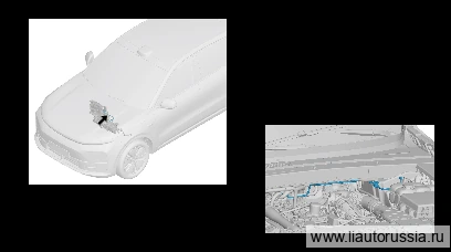 Обратная трубка аккумуляторной батареи